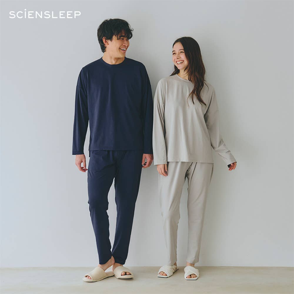 【SCiENSLEEP】サイエンスリープ リカバリーウェア 長袖長パンツ上下セット(男女兼用)【送料無料】